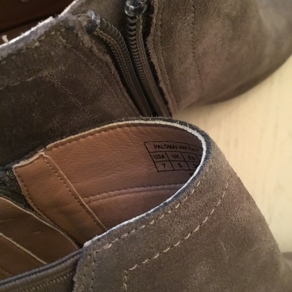 Vionic Leather Suede Boots Size 7 Like New - Picture 6 of 6